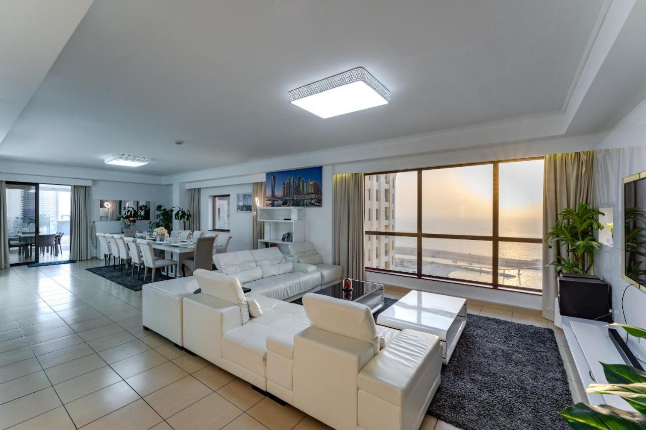 Jbr Penthouse With Terrace Pool Apartment Dubai Luaran gambar