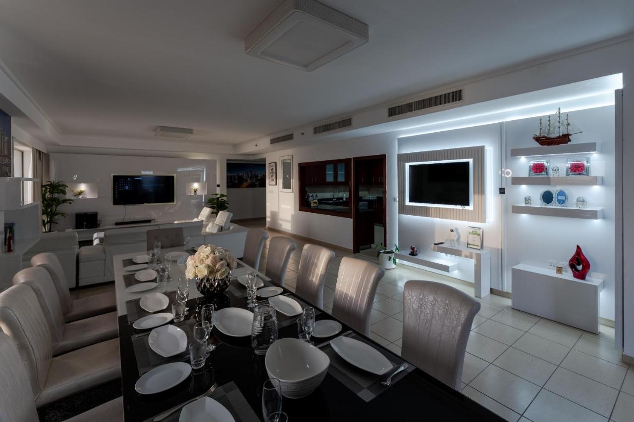 Jbr Penthouse With Terrace Pool Apartment Dubai Luaran gambar