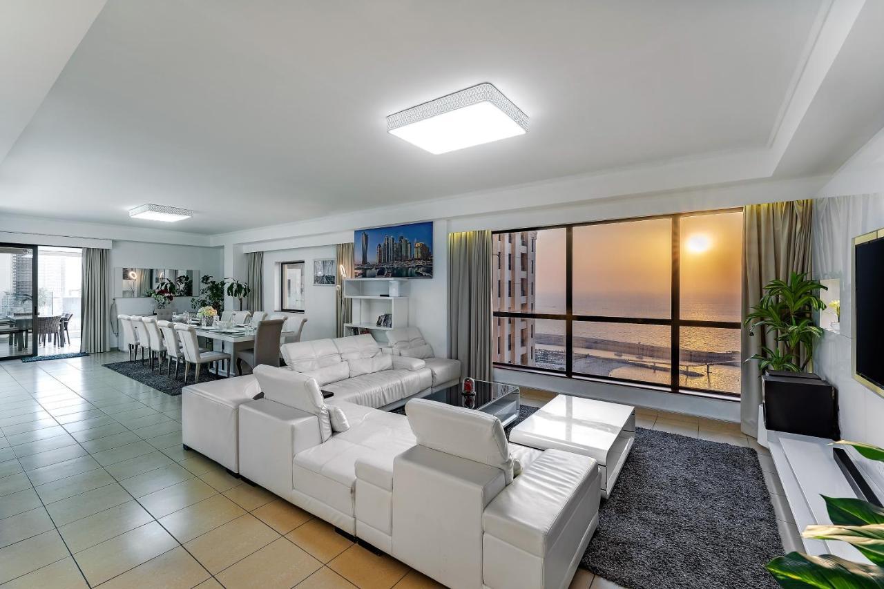 Jbr Penthouse With Terrace Pool Apartment Dubai Luaran gambar