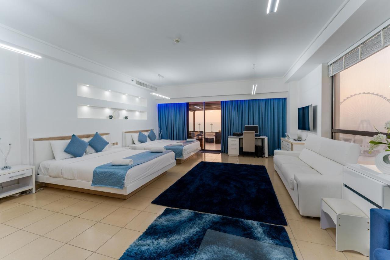 Jbr Penthouse With Terrace Pool Apartment Dubai Luaran gambar