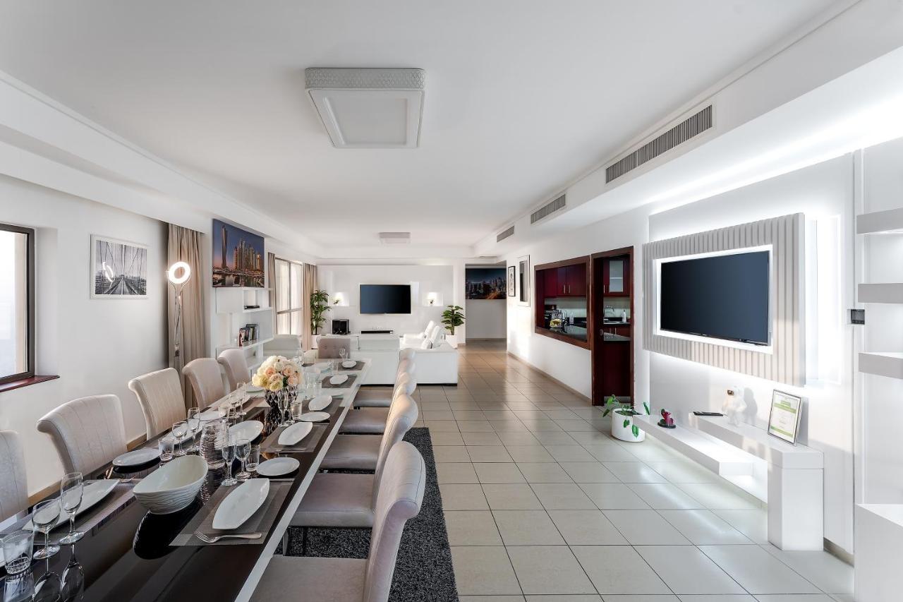 Jbr Penthouse With Terrace Pool Apartment Dubai Luaran gambar
