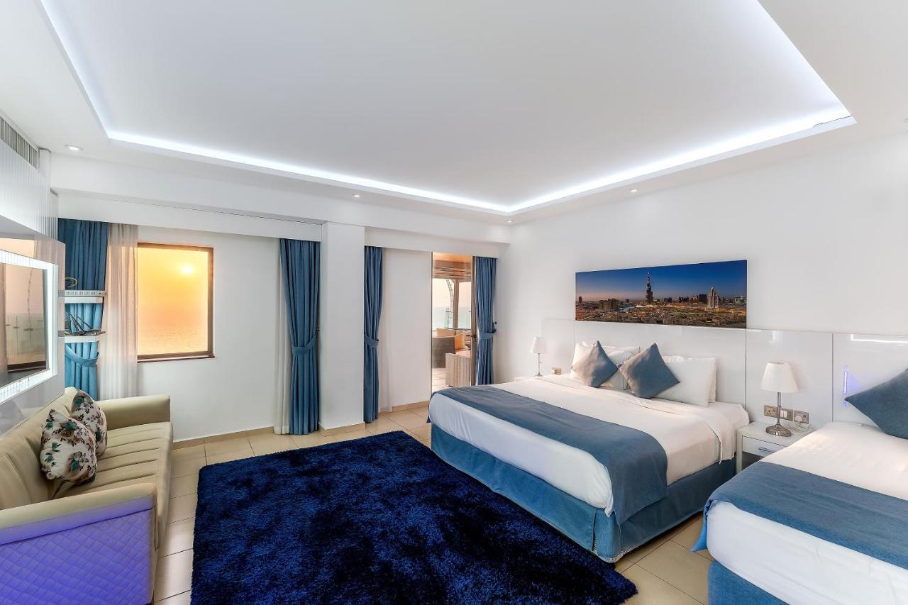 Jbr Penthouse With Terrace Pool Apartment Dubai Luaran gambar